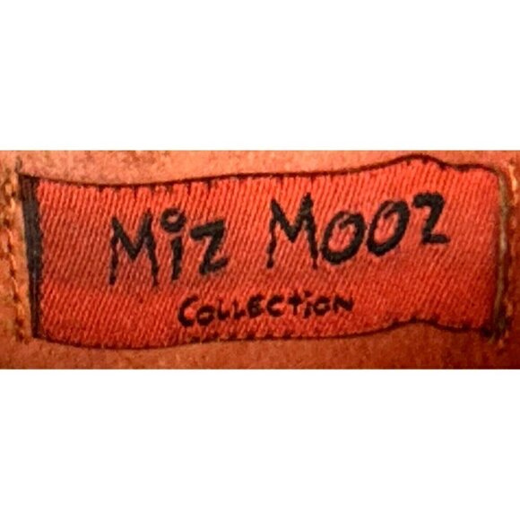 Miz Mooz Boots Womens Broadway Wedge Heel Buckle Granny Witchy Red Size 36 US 6 - Picture 11 of 12